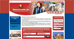 Desktop Screenshot of maison-de-retraite-lyon.fr